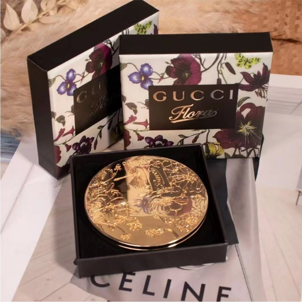 Gucci Gold Floral Decor Piece